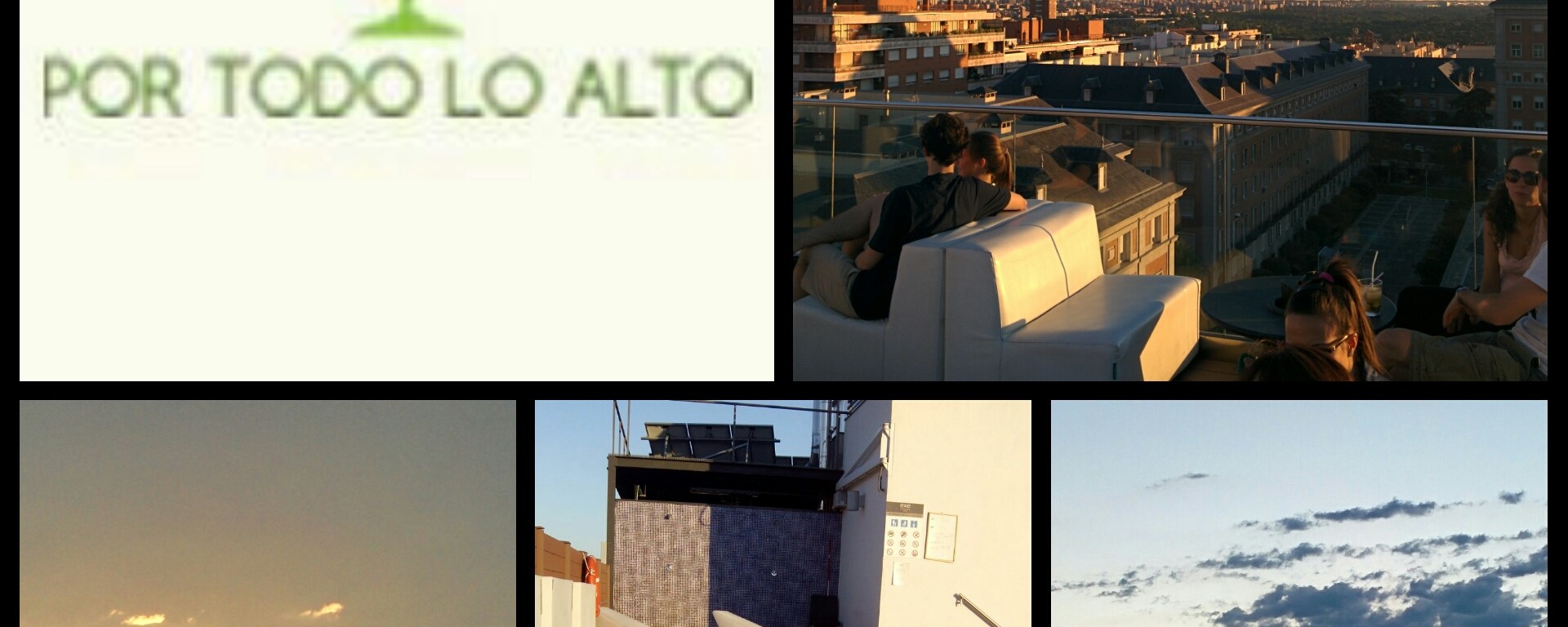 Terraza Poniente, Hotel Exe Moncloa