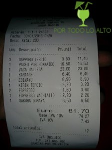 Hattori Hanzo Madrid