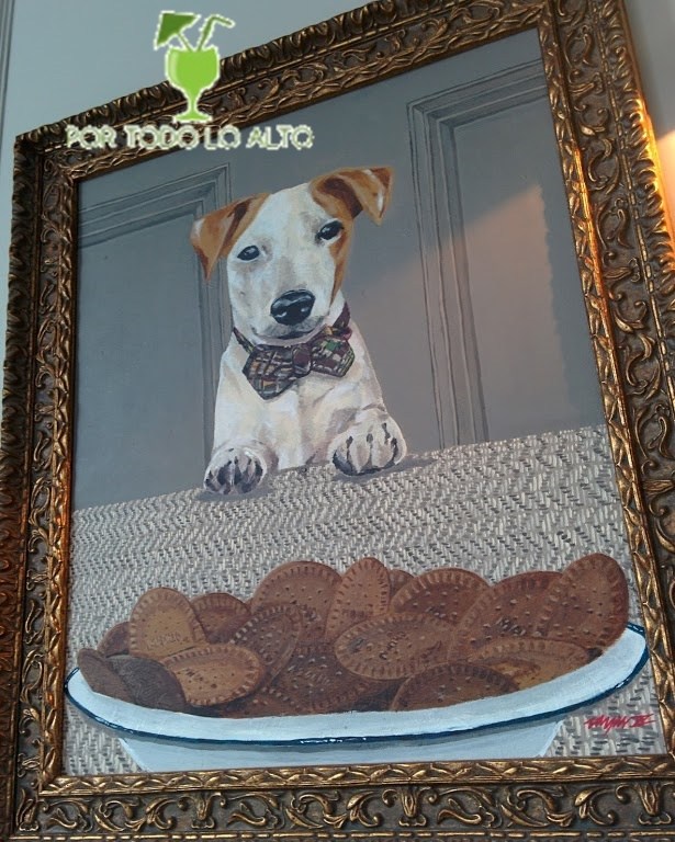 el perro y la galleta