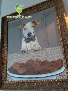 el perro y la galleta