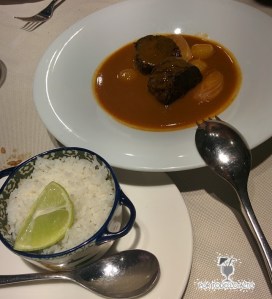 Rabo de vaca al curry Massaman